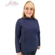 S Barbara Lebek sweater relief Marine S Barbara Lebek sweater relief Marine